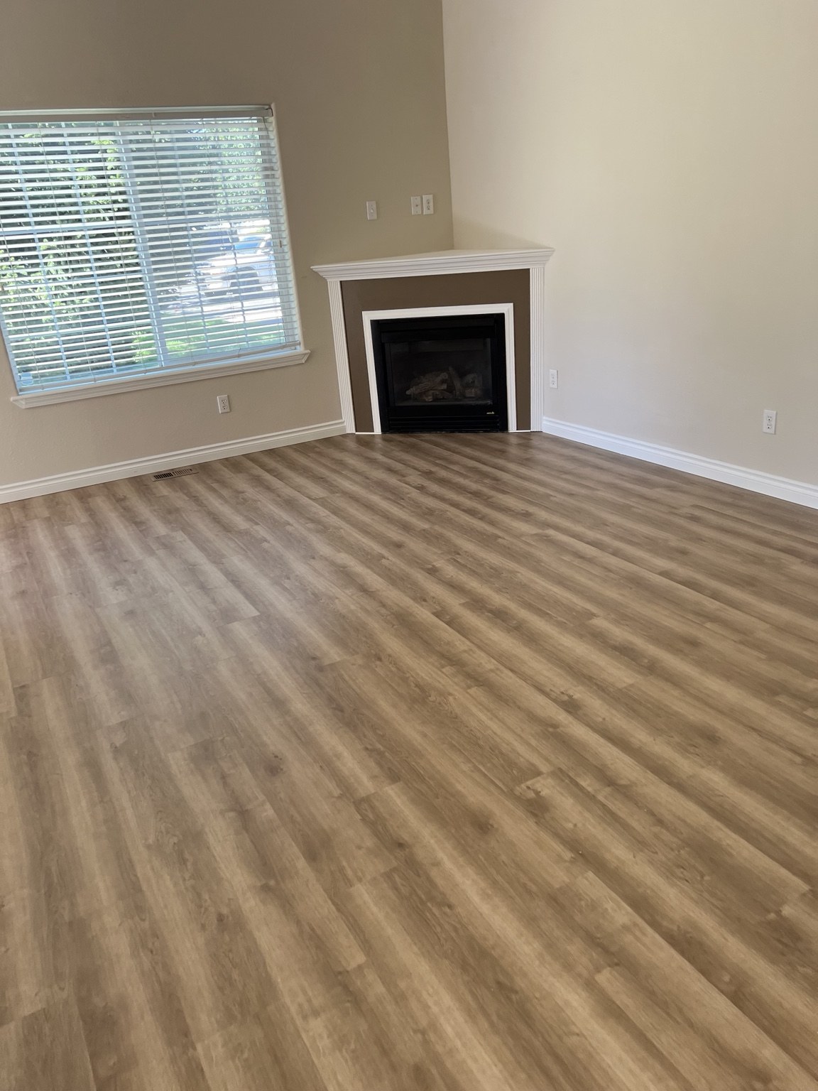 Interior painting and LVP flooring project